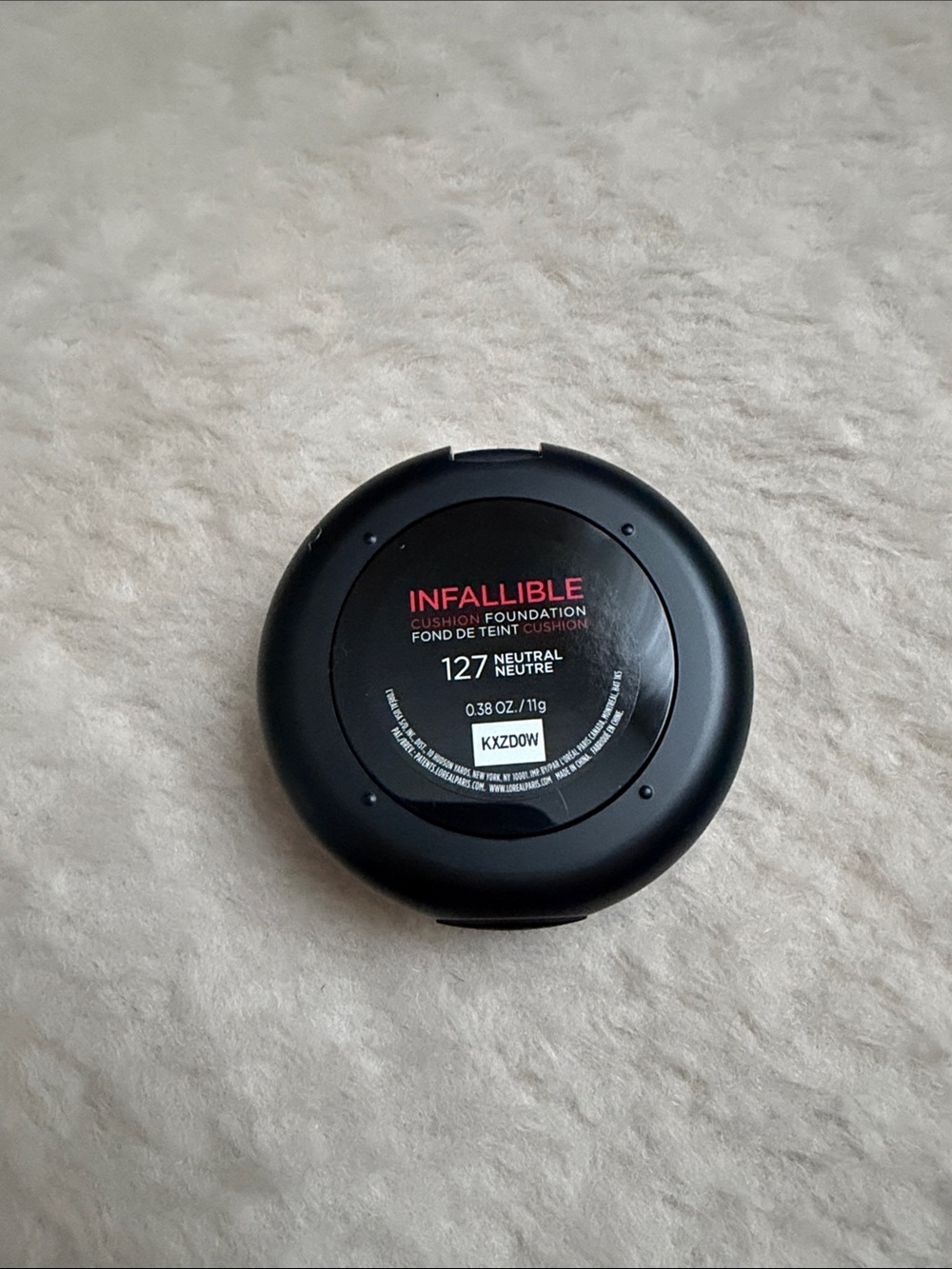 L’Oréal Infallible Cushion Foundation- shade 127 neutral - Picture 2 of 2